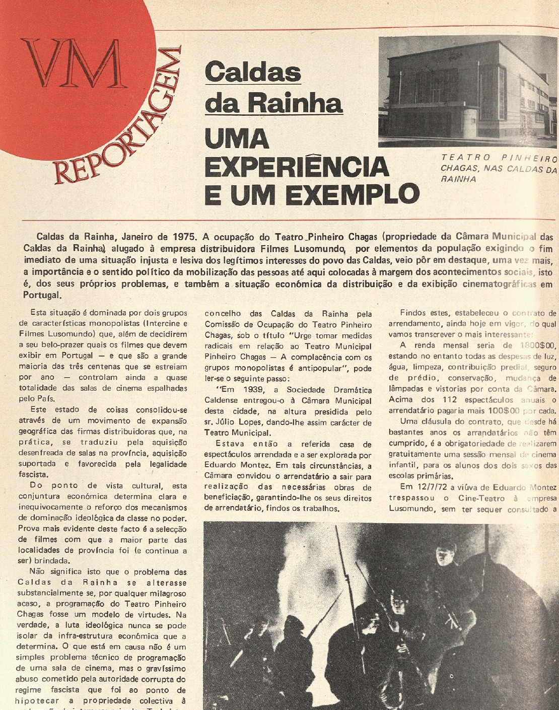 "Caldas da Rainha: uma experiência e um exemplo"