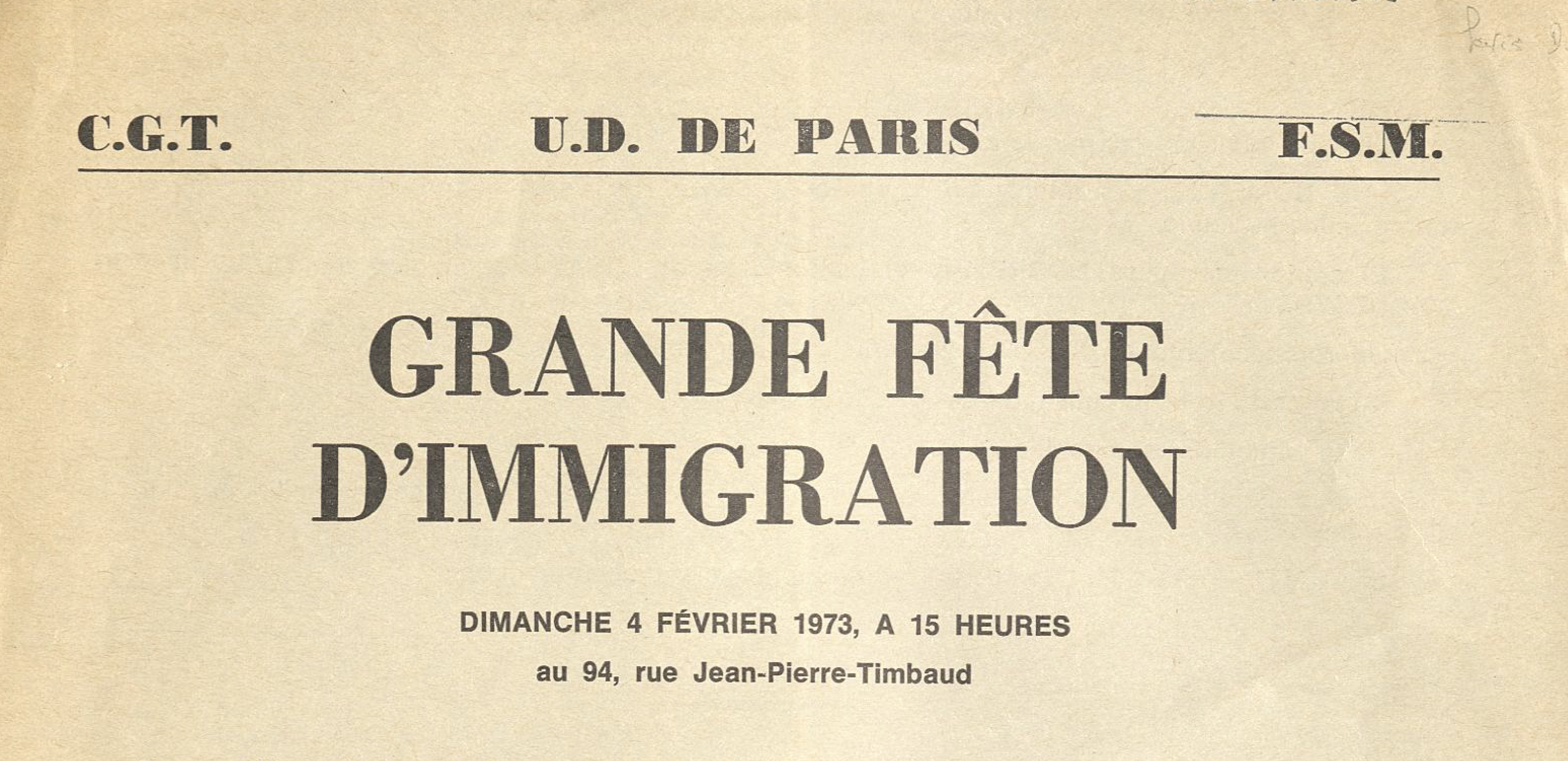 Grande Festa da Imigração (Paris)