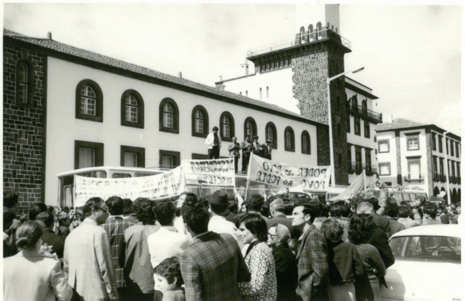 Manifestação 1º de Maio de 1974/Ilha Terceira, Açores (13)