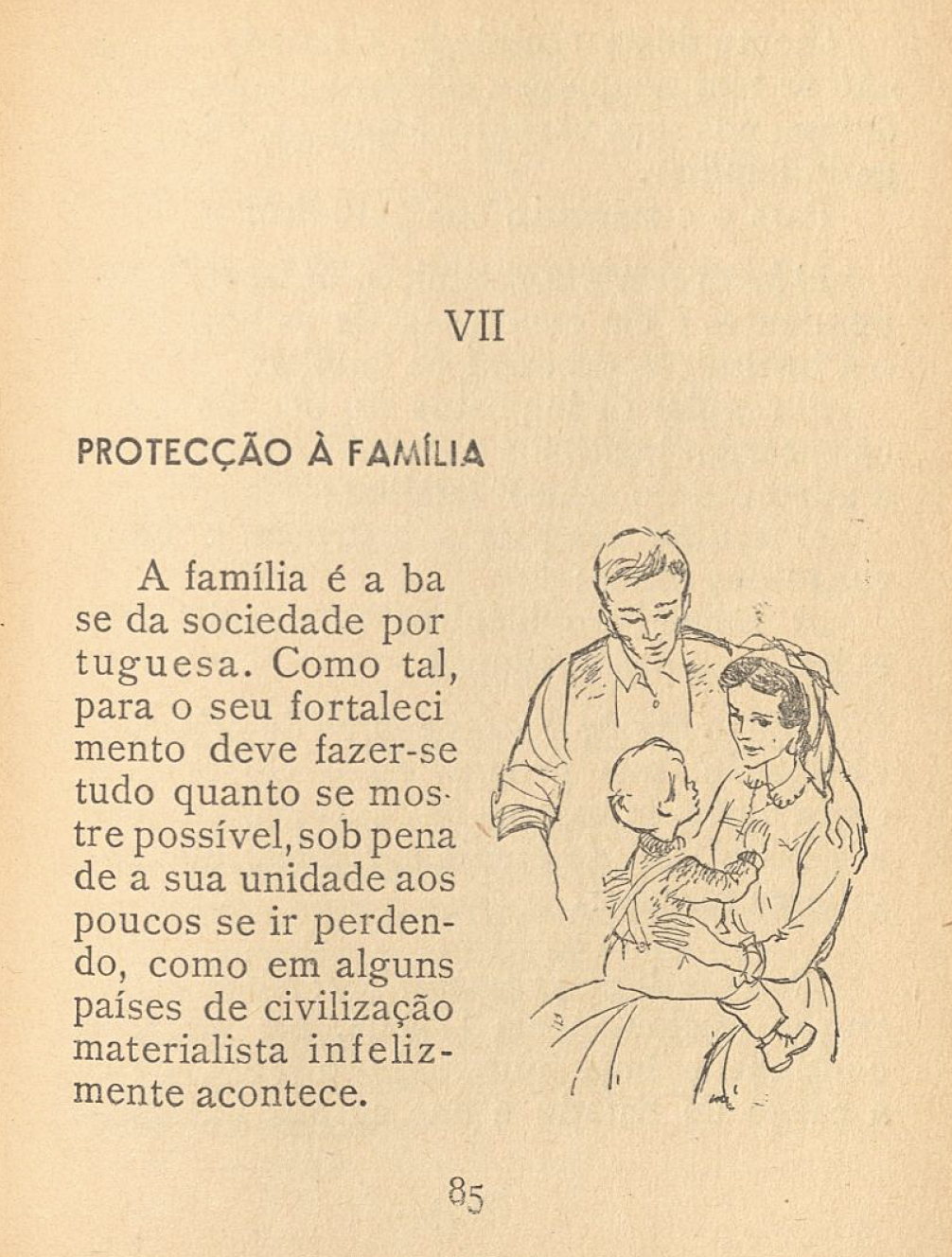 Portugal de Hoje"Protecção à Família"