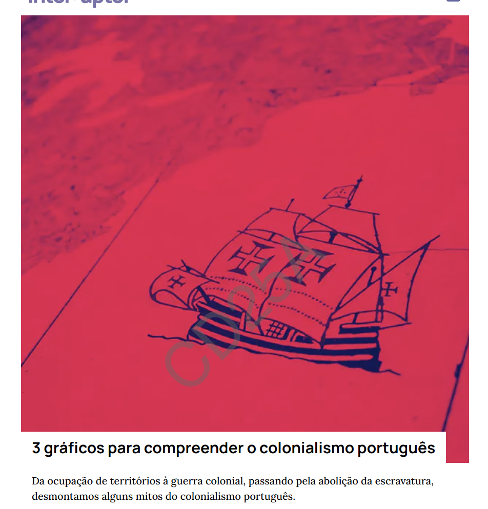 3 gráficos para compreender o colonialismo português - Da ocupação dos territórios à guerra colonial, passando pela abolição da escravatura, desmontamos alguns mitos do colonialismo português