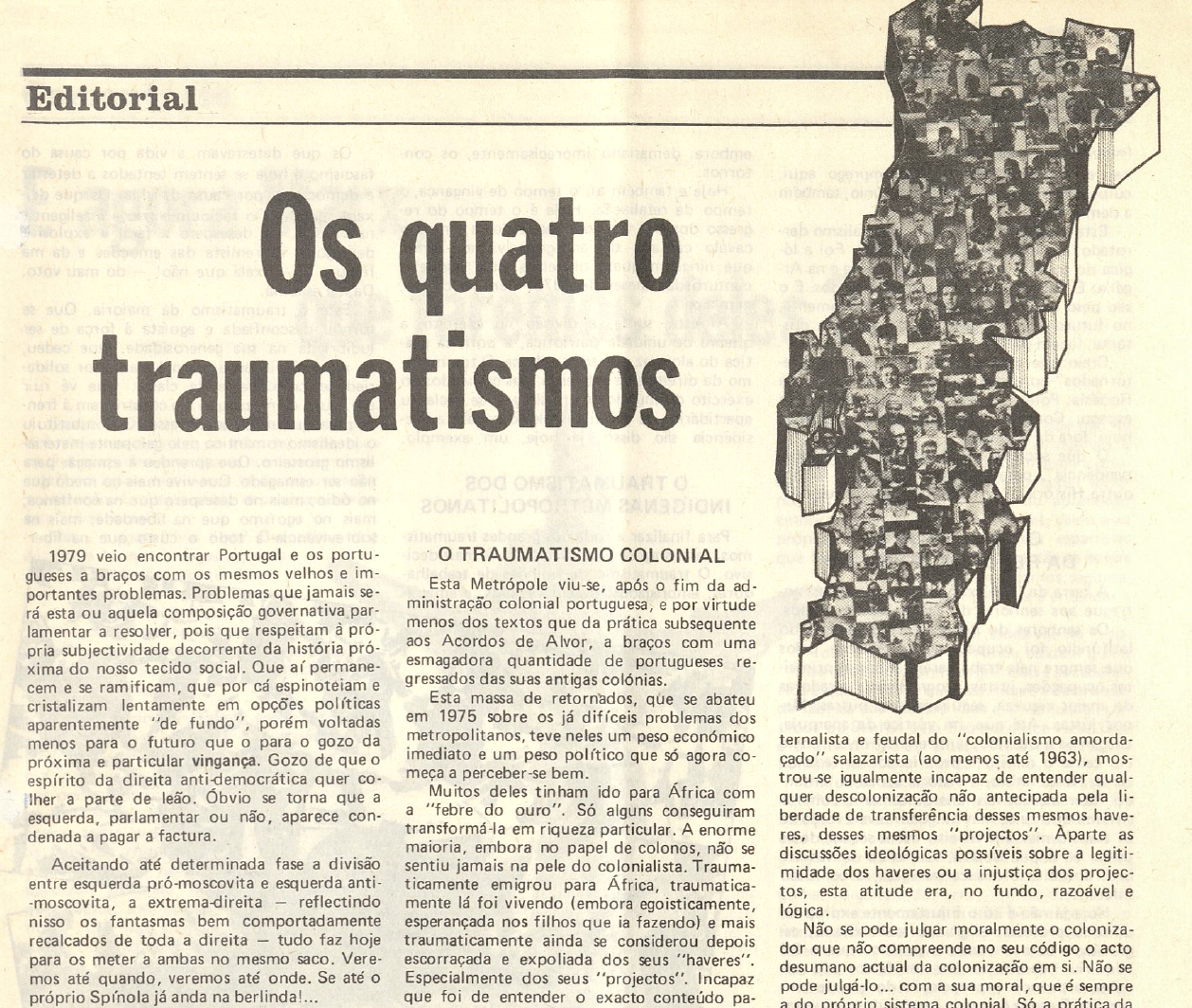 "Os quatro traumatismos"