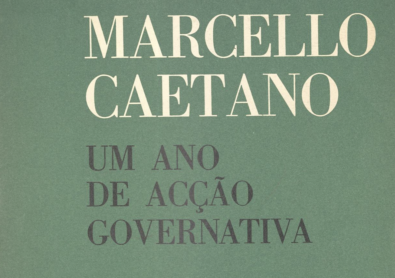 Um ano de acção governativa