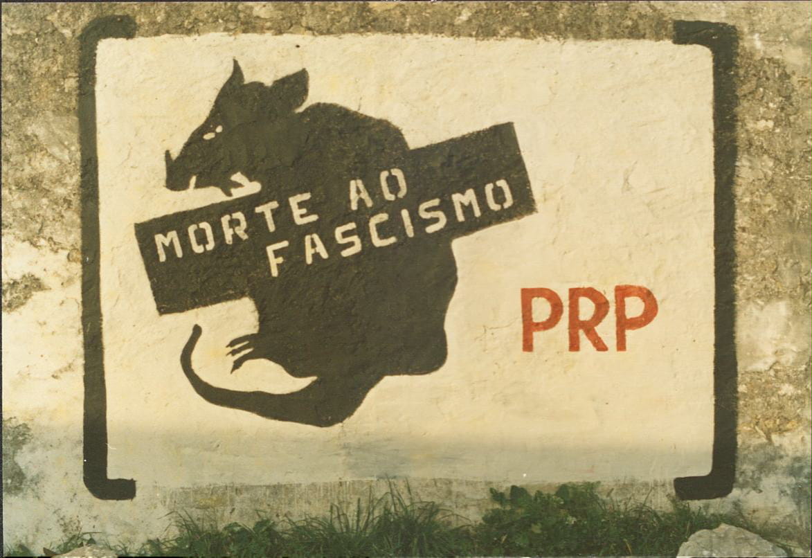 Mural do Partido Revolucionário do Proletariado-Brigadas Revolucionárias (PRP-BR)
