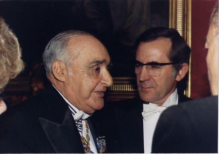 António de Spínola e António Ramalho Eanes em 1980