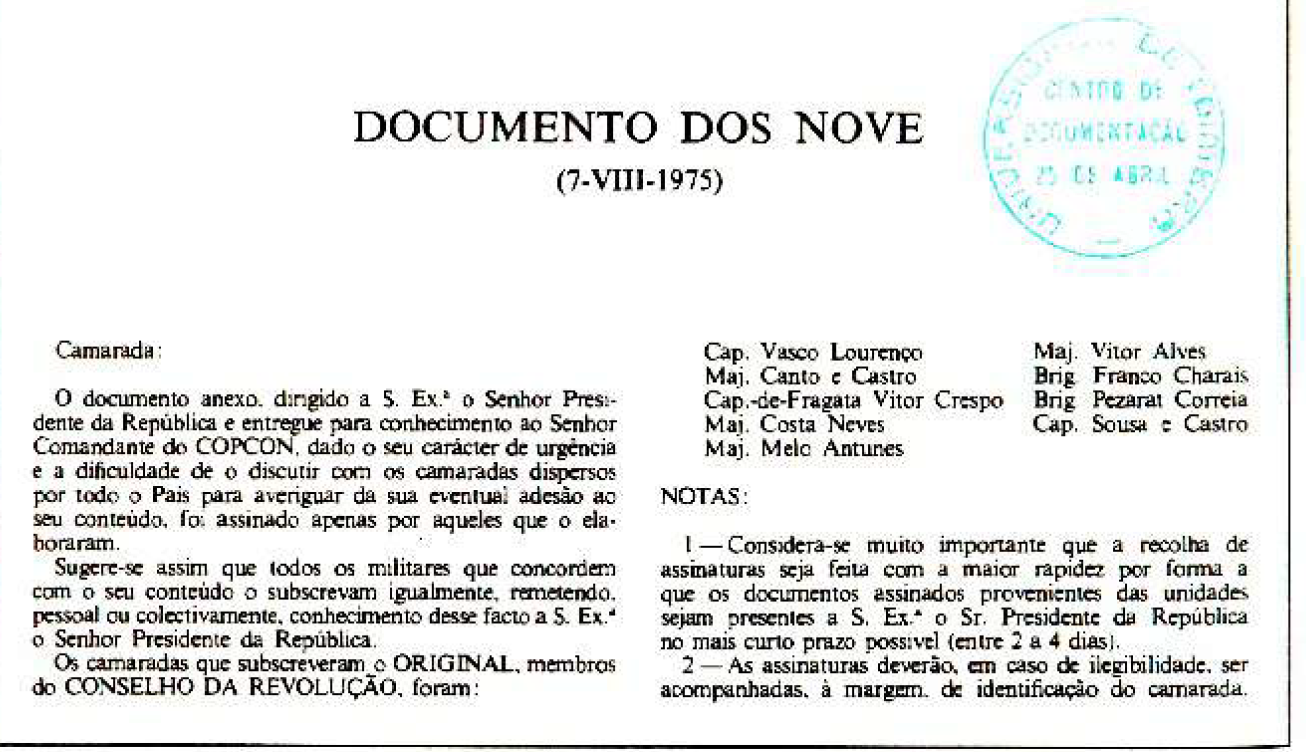 Documento dos 9