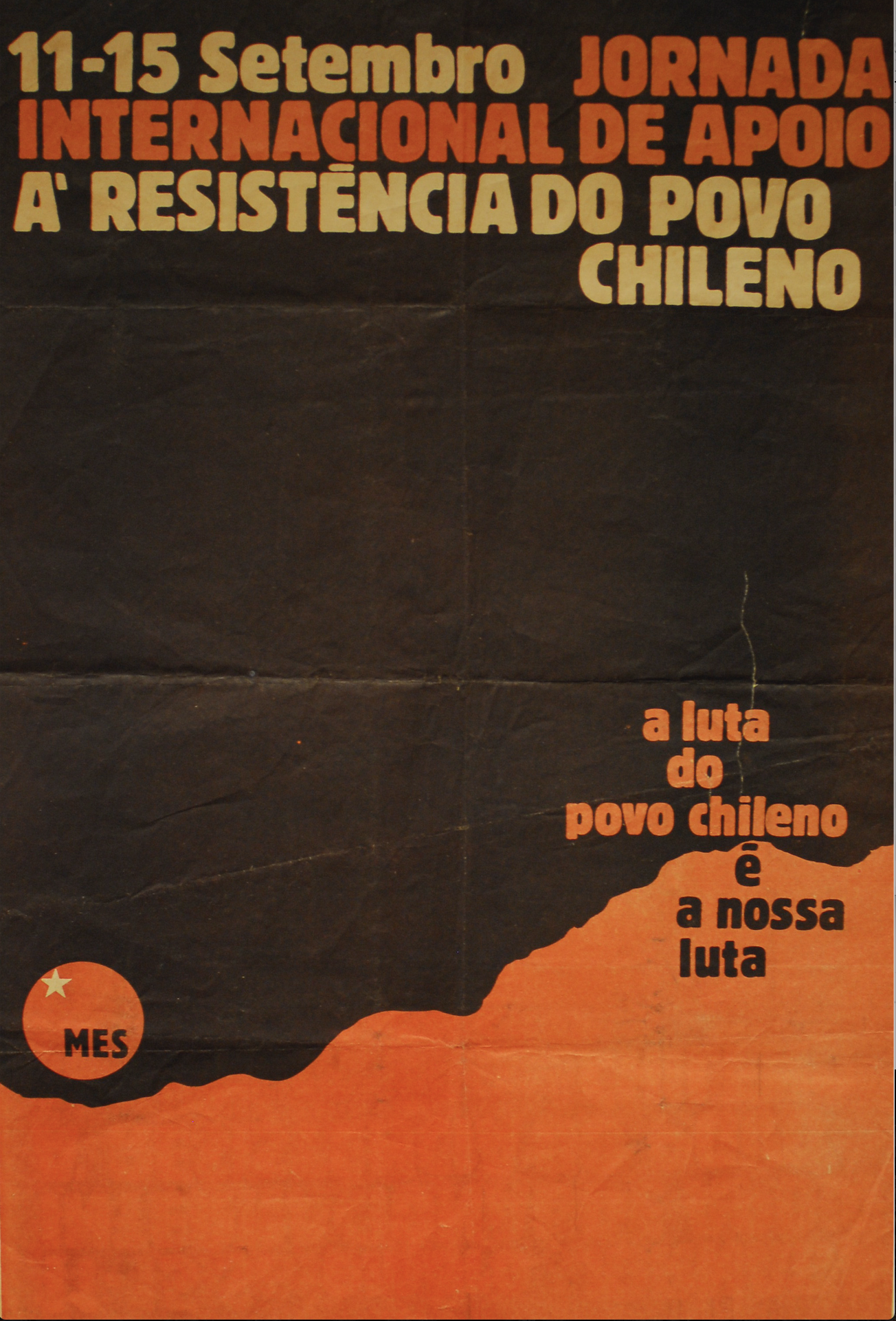 Jornada Internacional de apoio à resistência do Povo Chileno