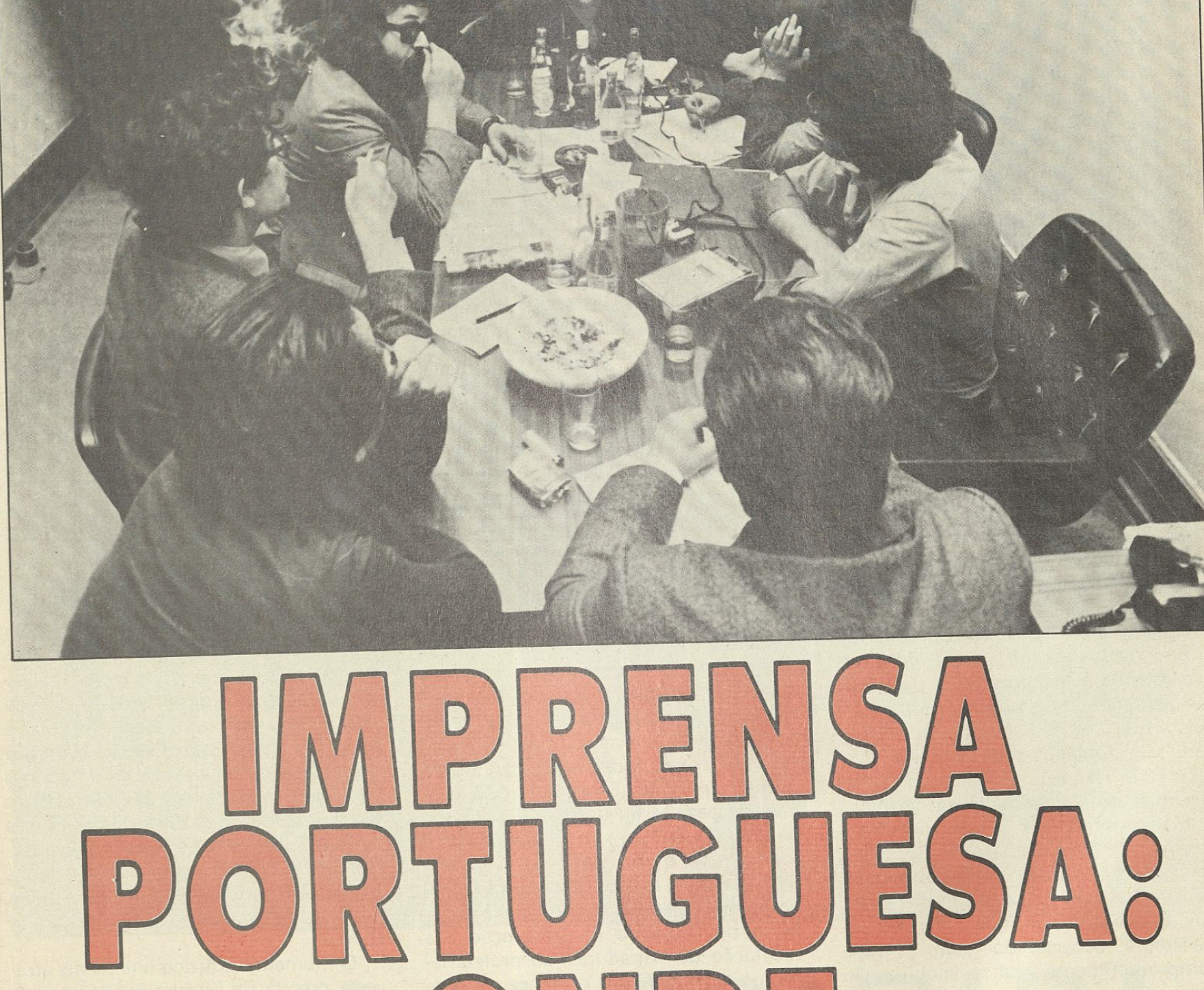 "Imprensa Portuguesa: Onde está o mal?"