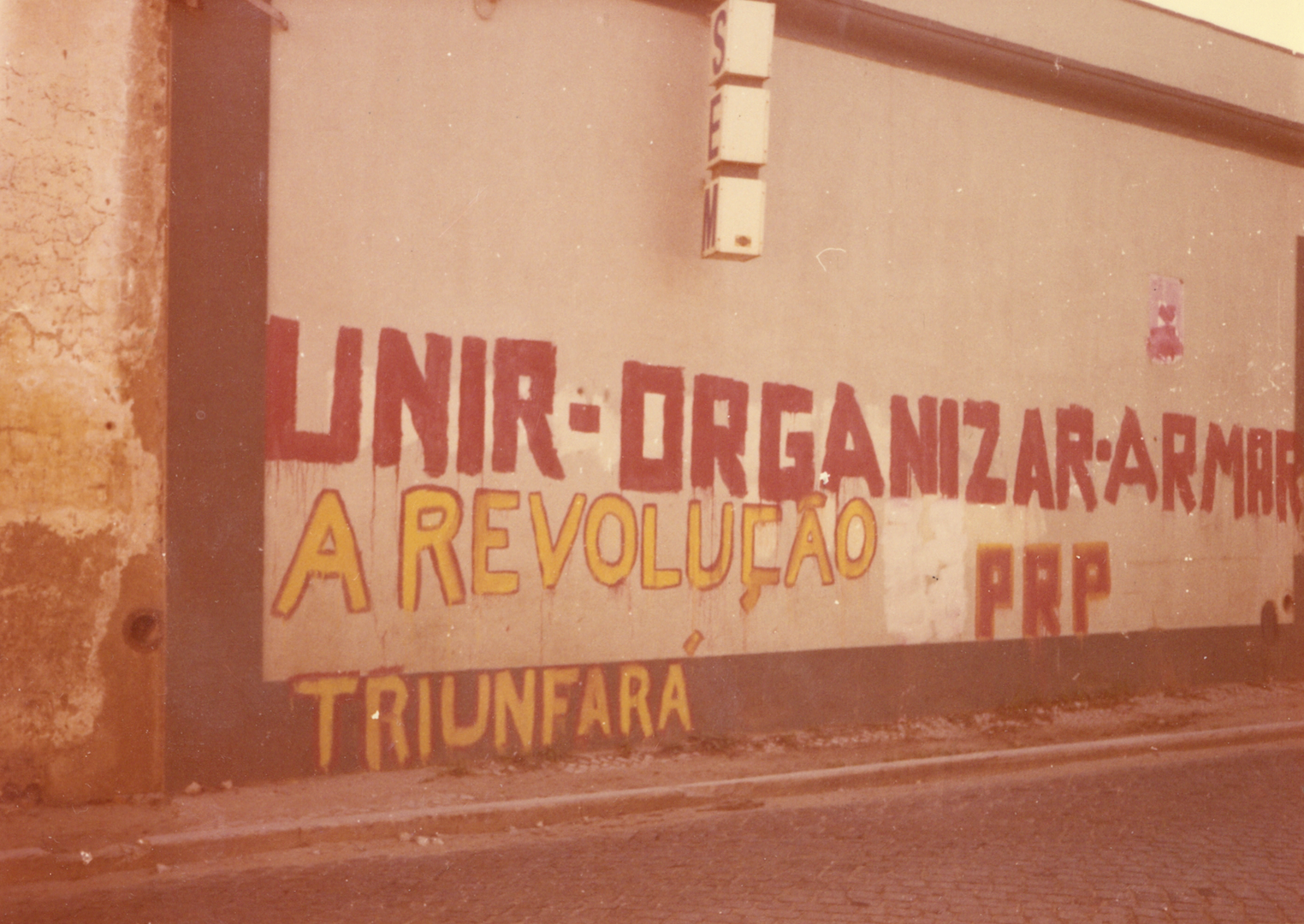 Mural em Setúbal do  PRP