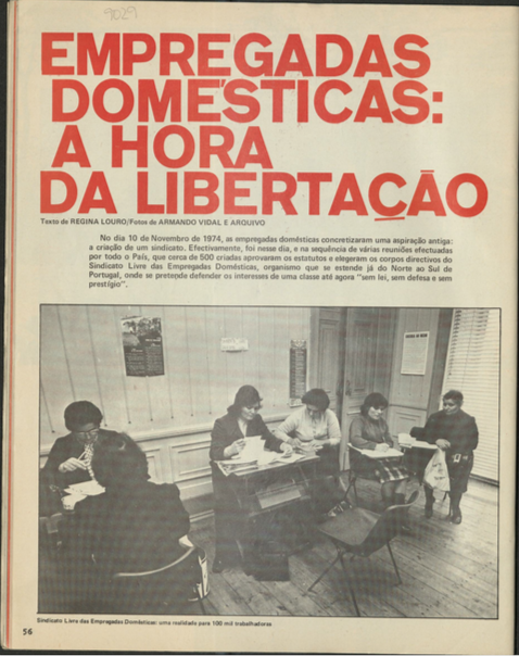 "Empregadas domésticas: A hora da libertação"