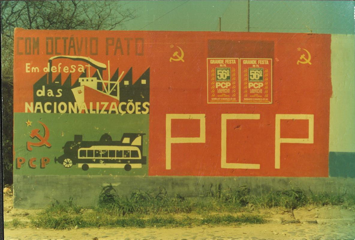 Mural do Partido Comunista Português (PCP)