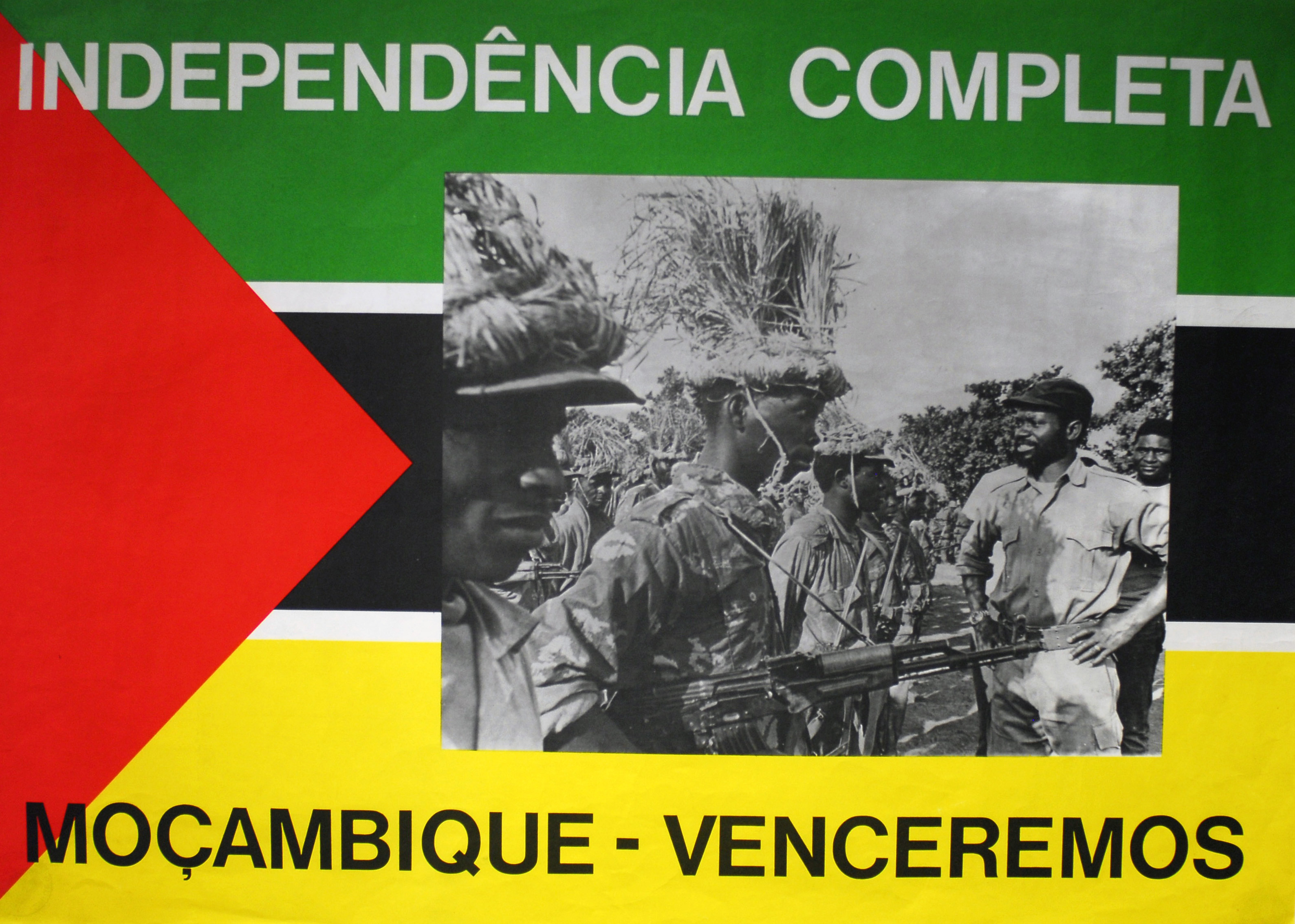 Cartaz da Frente de Libertação de Moçambique (FRELIMO)