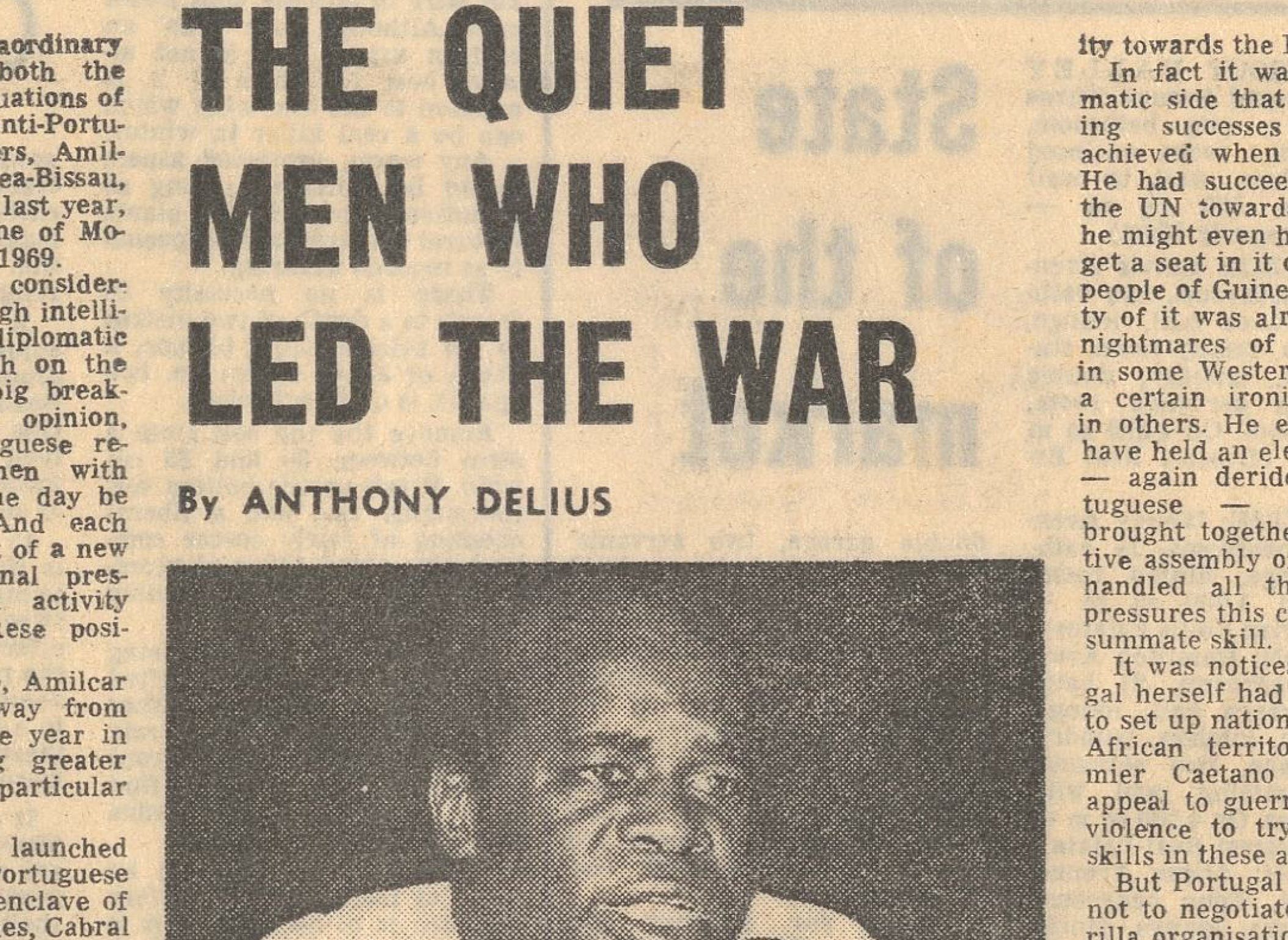 "The quiet man who led the war"