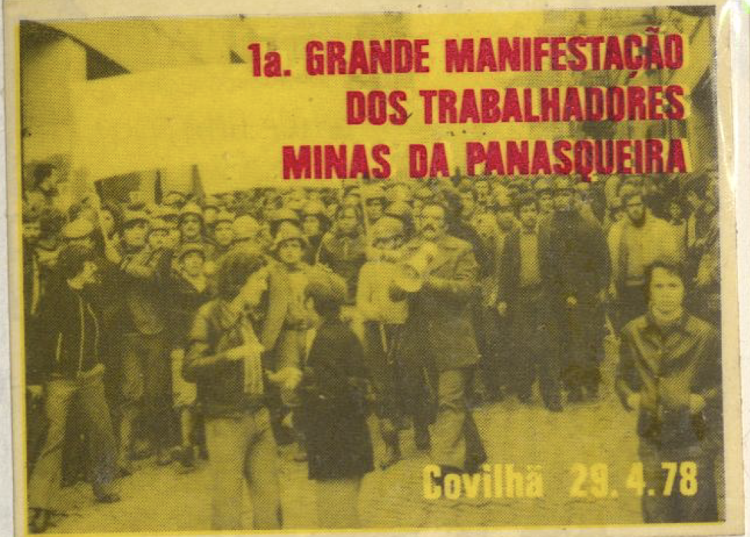 1ª Grande Manifestação dos Trabalhadores Minas da Panasqueira
