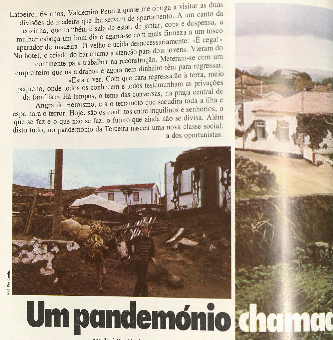 "Um pandemónio chamado Terceira"