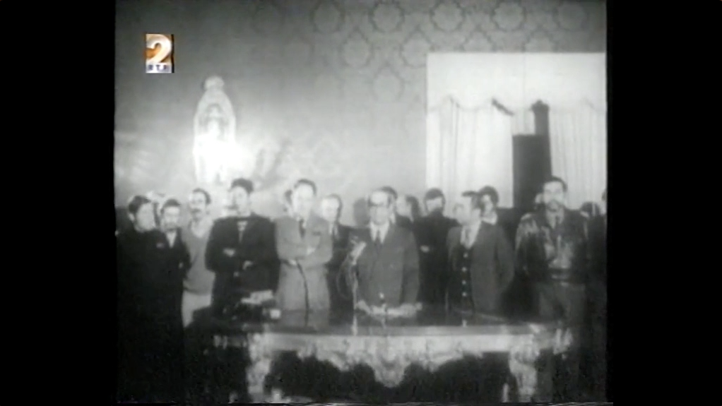 Francisco da Costa Gomes anuncia António de Spínola como um dos responsáveis pelo golpe do 11 de março de 1975