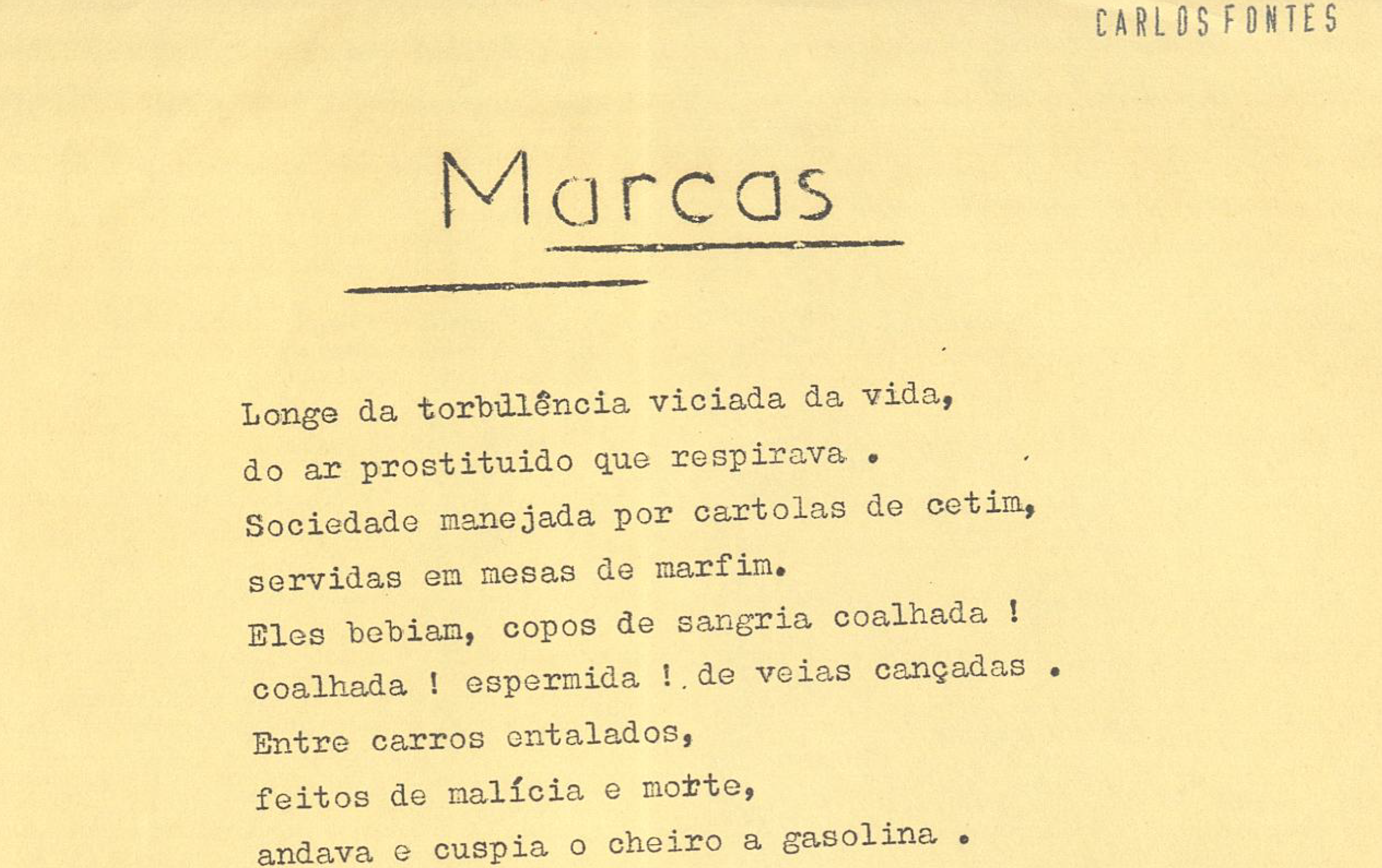 Marcas (Poema) Alice 1977