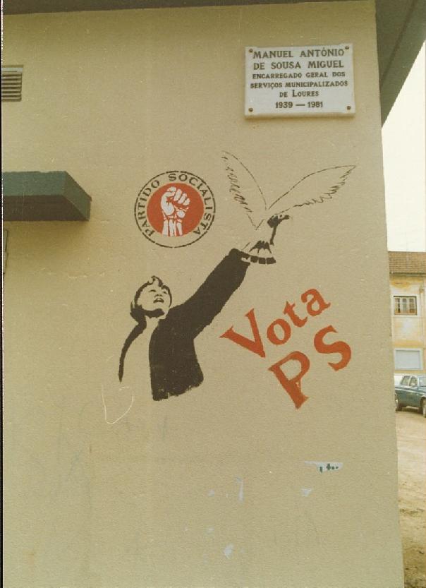 Mural "Vota PS"