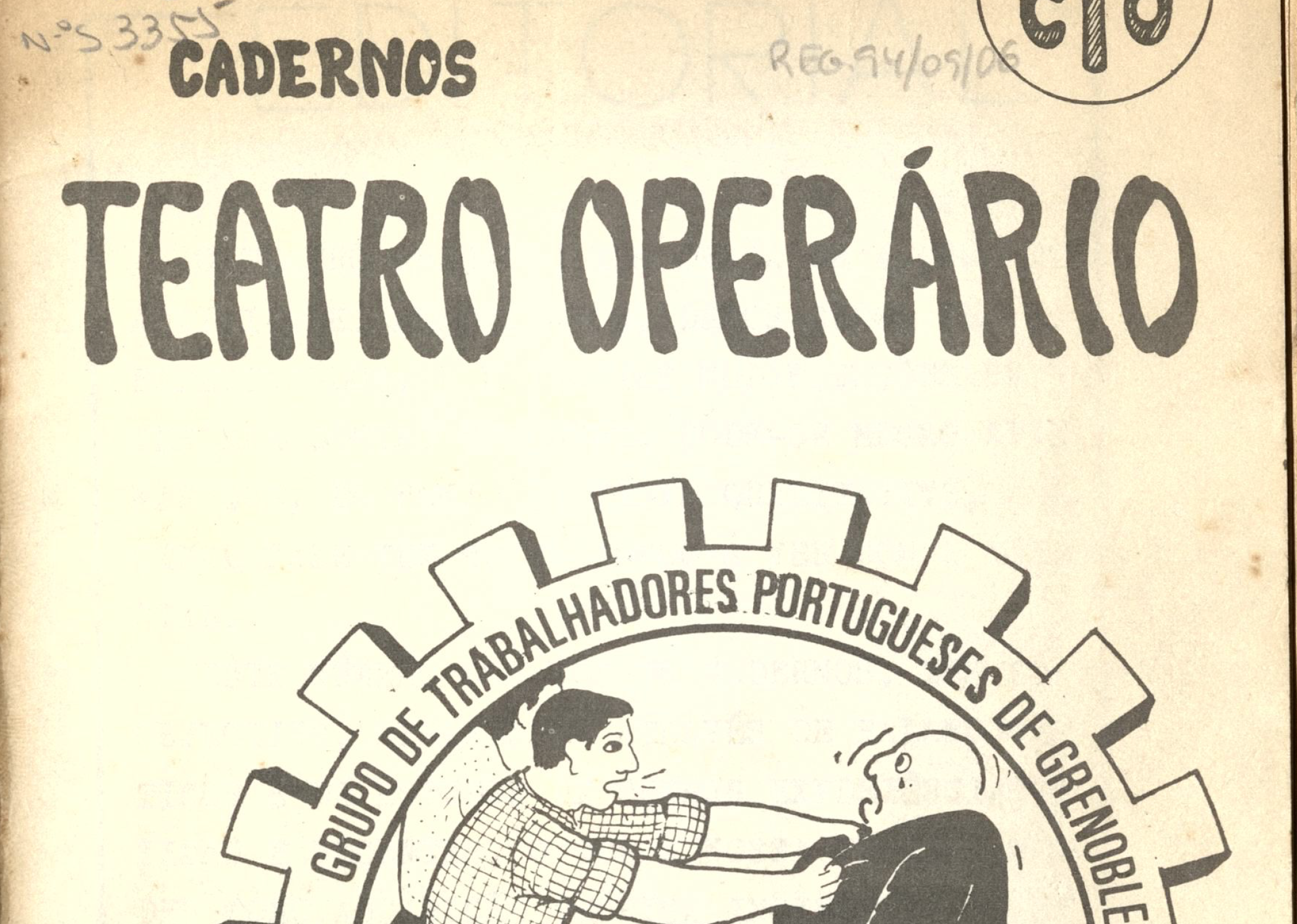 Cadernos Teatro operário nº3 (1974)