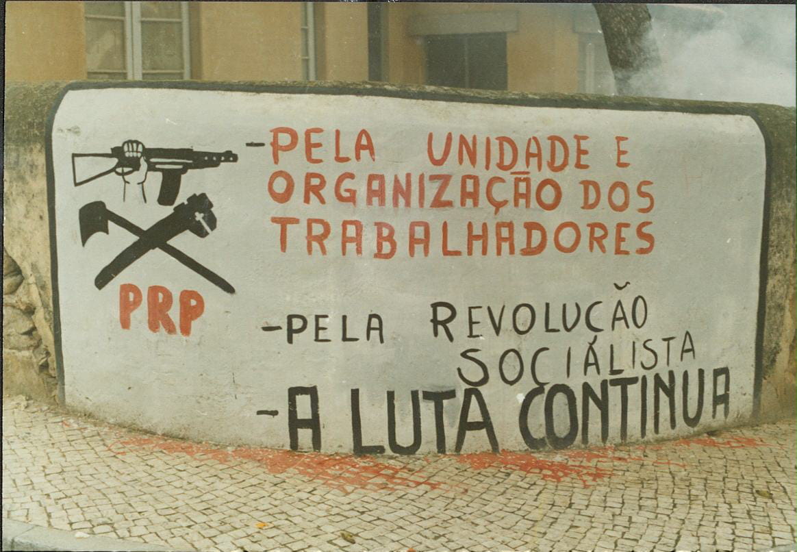 Mural do Partido Revolucionário do Proletariado-Brigadas Revolucionárias (PRP-BR)