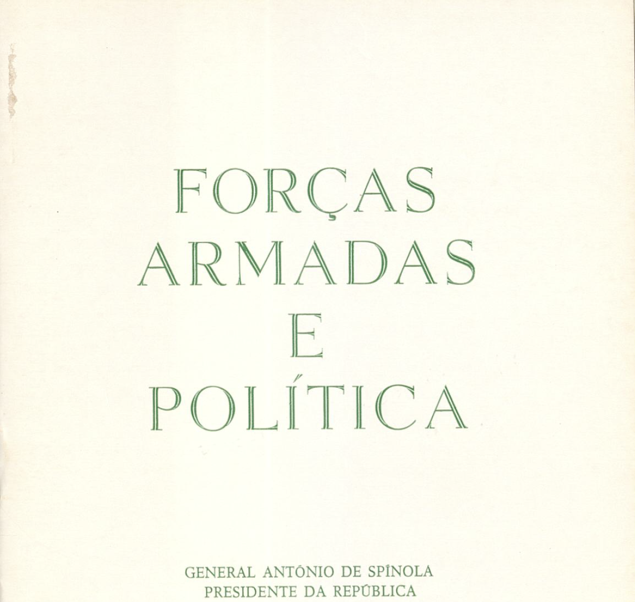 Forças Armadas e Política