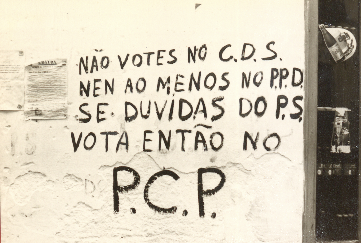 Mural do PCP em Viana do Castelo