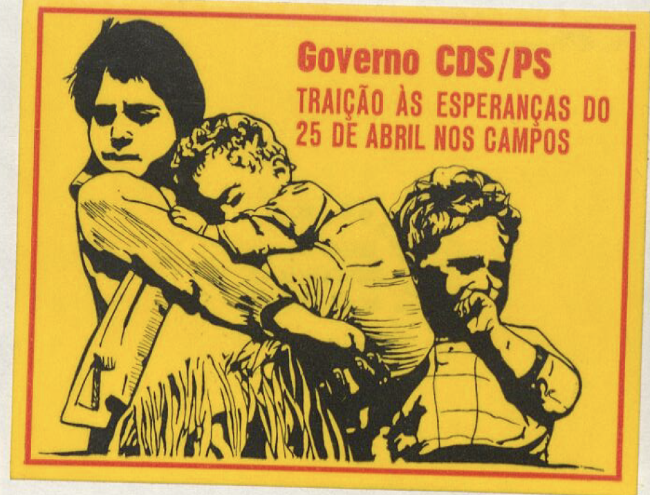 Governo CDS/PS Traoção Às Esperanças do 25 de Abril nos Campos