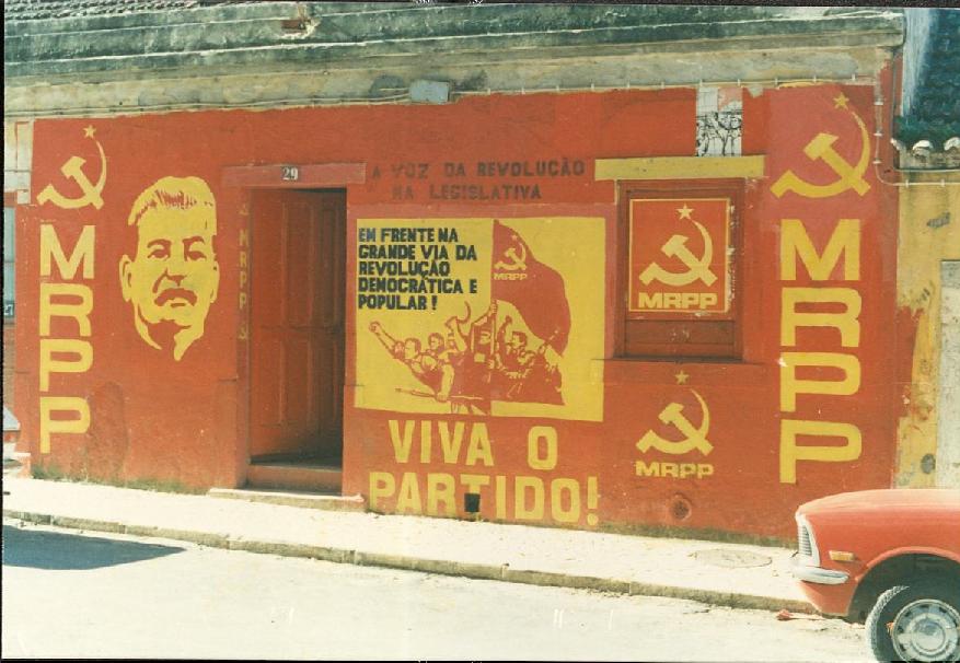 Sede do Movimento Reorganizativo do Partido do Proletariado (PCTP/MRPP) em Queluz de Baixo