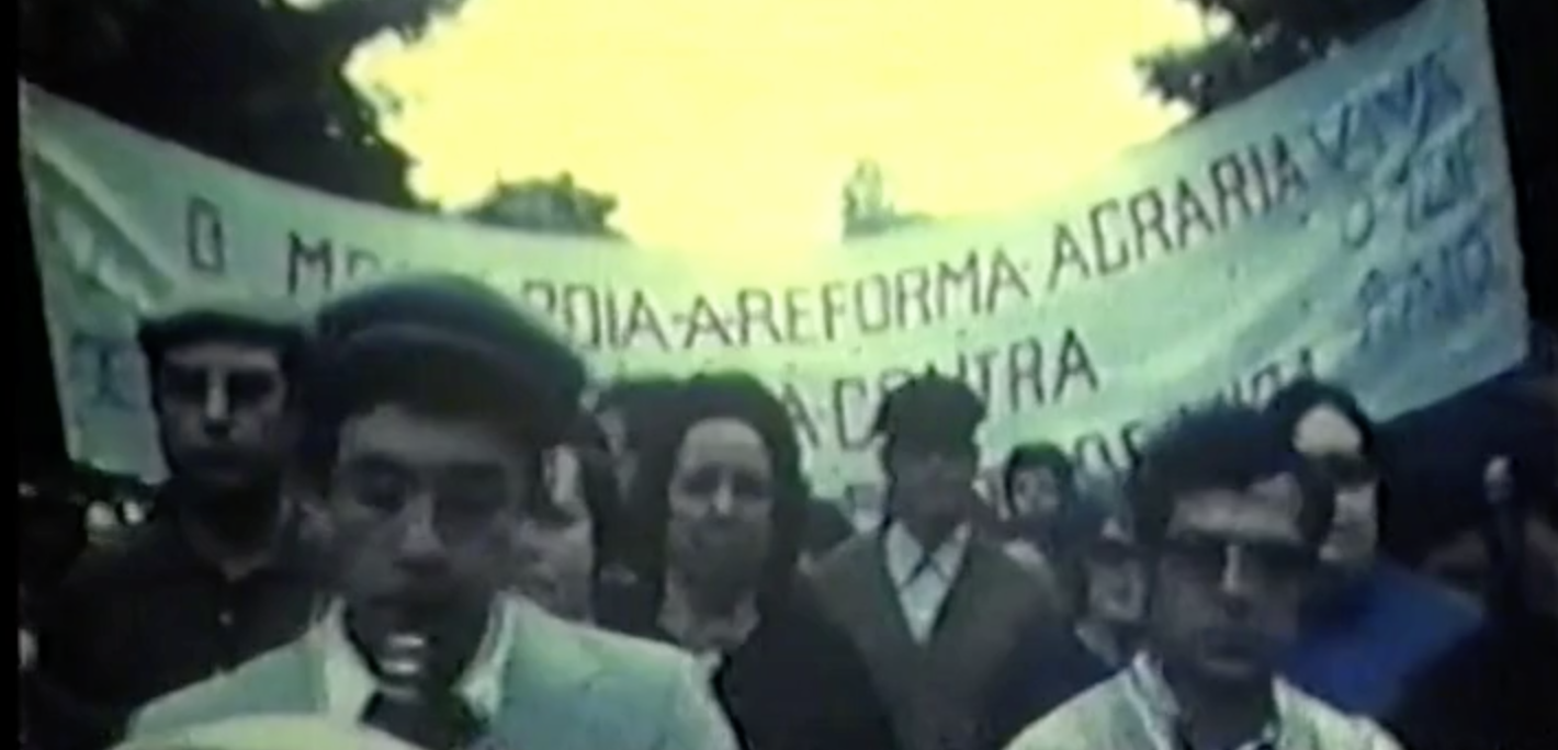 Manifestação de apoio à reforma agrária em Grândola (1975)