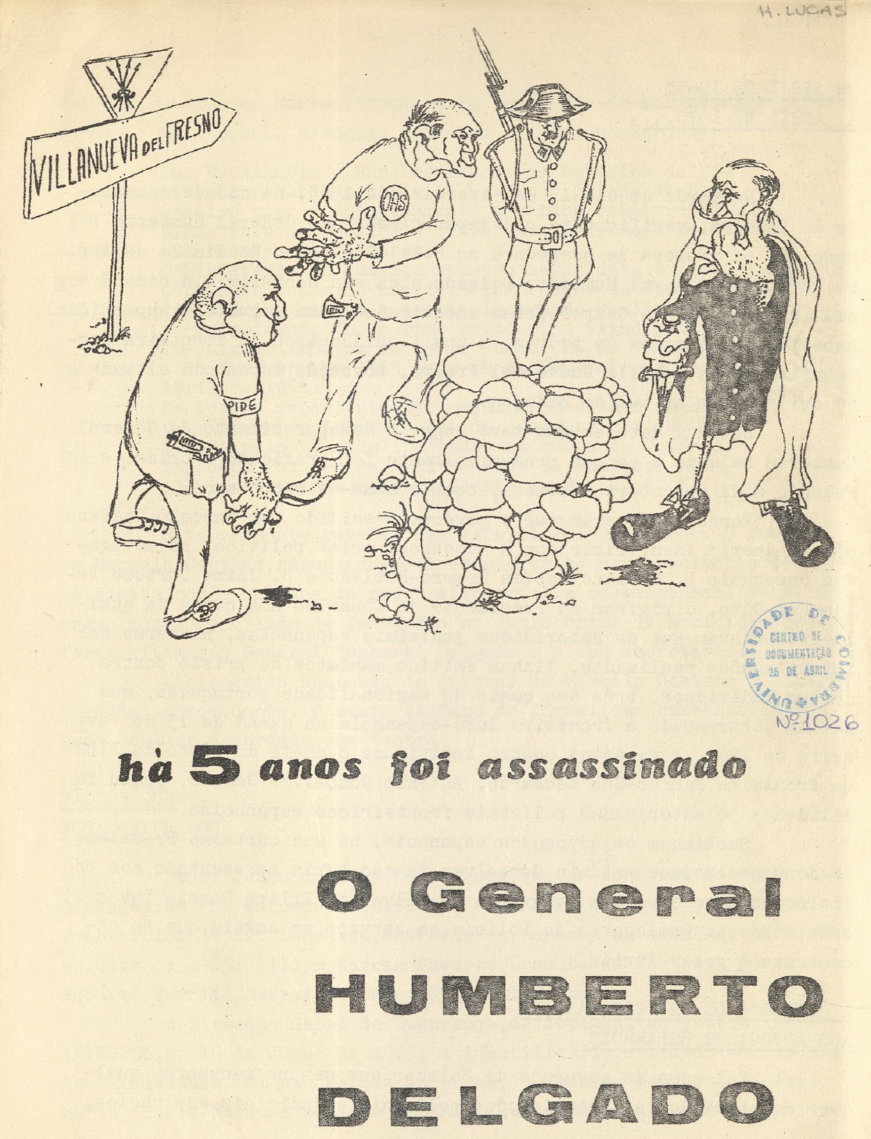 Há 5 anos foi assassinado o general Humberto Delgado