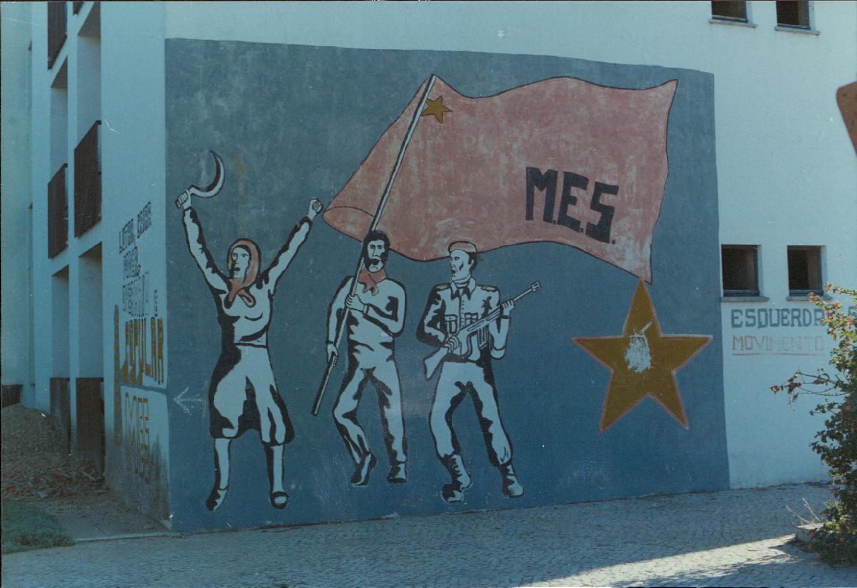 Mural do Movimento de Esquerda Socialista (MES)