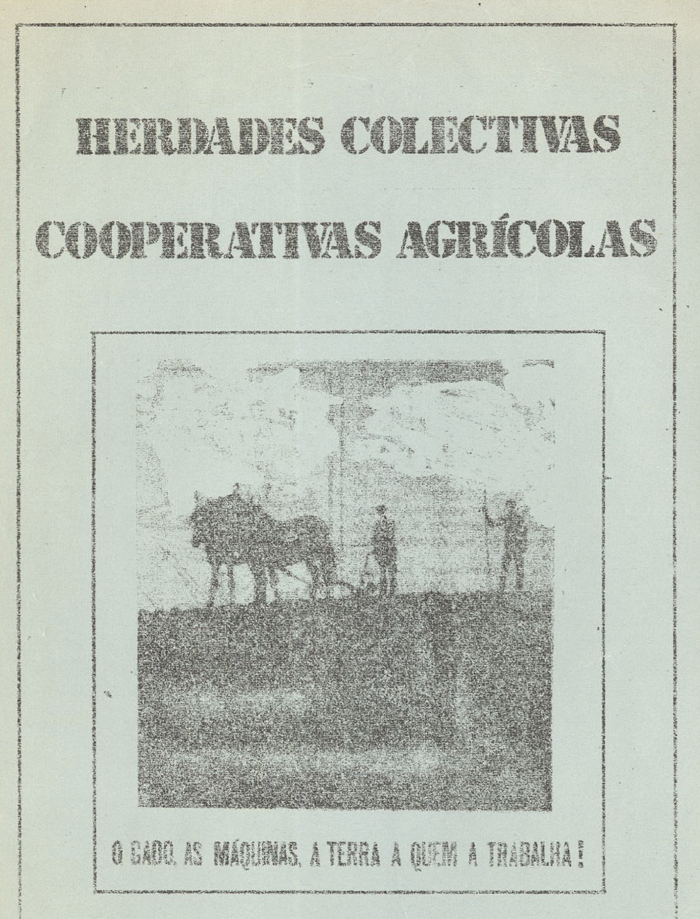 Herdades Colectivas Cooperativas Agrícolas