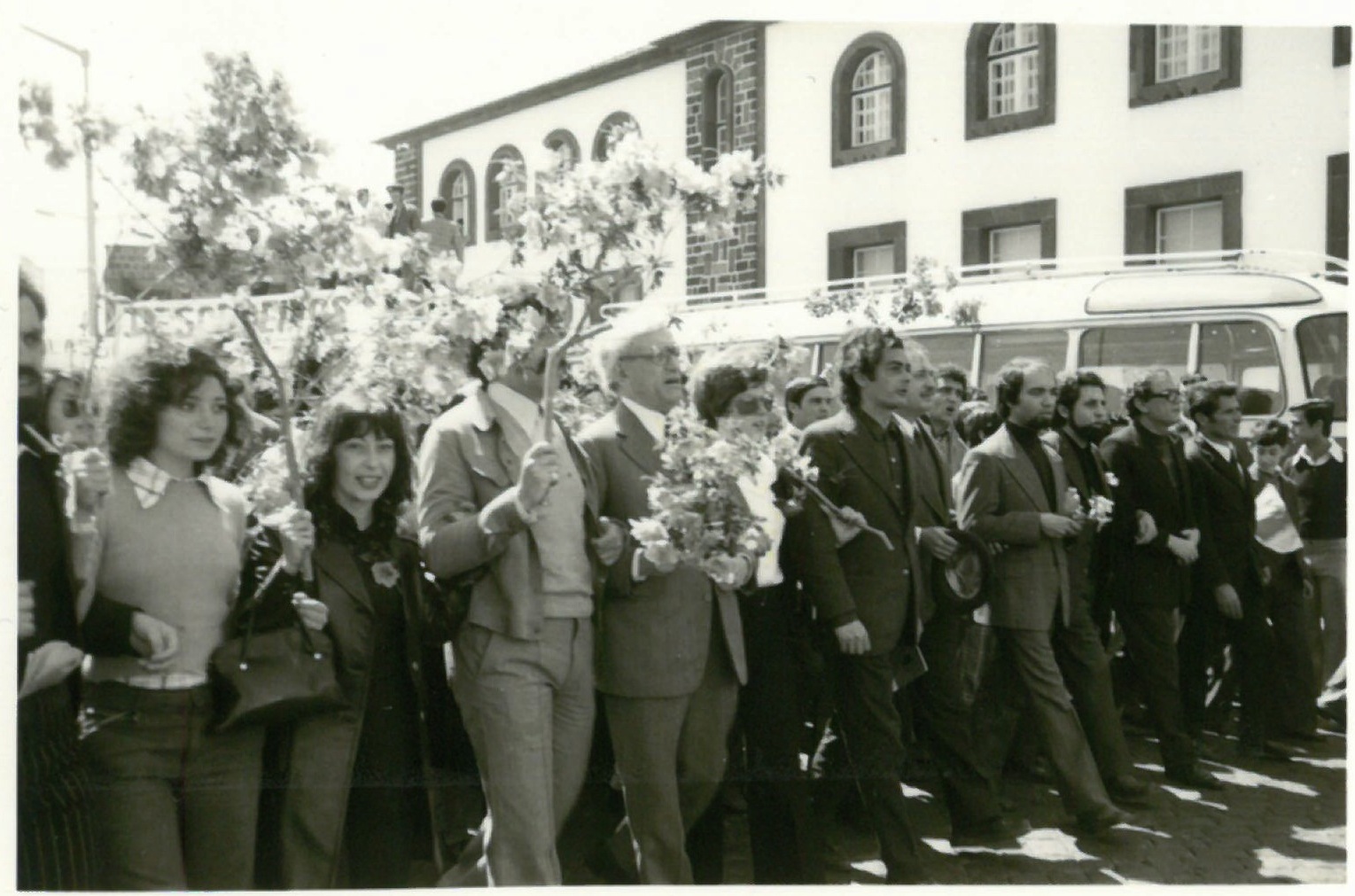 Manifestação 1º de Maio de 1974/Ilha Terceira, Açores