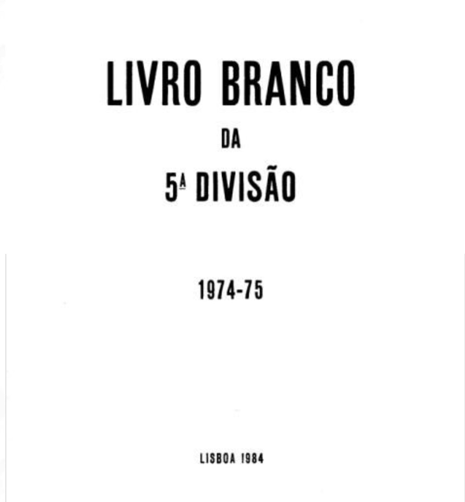 Livro Branco da 5ª Divisão 1974-75
