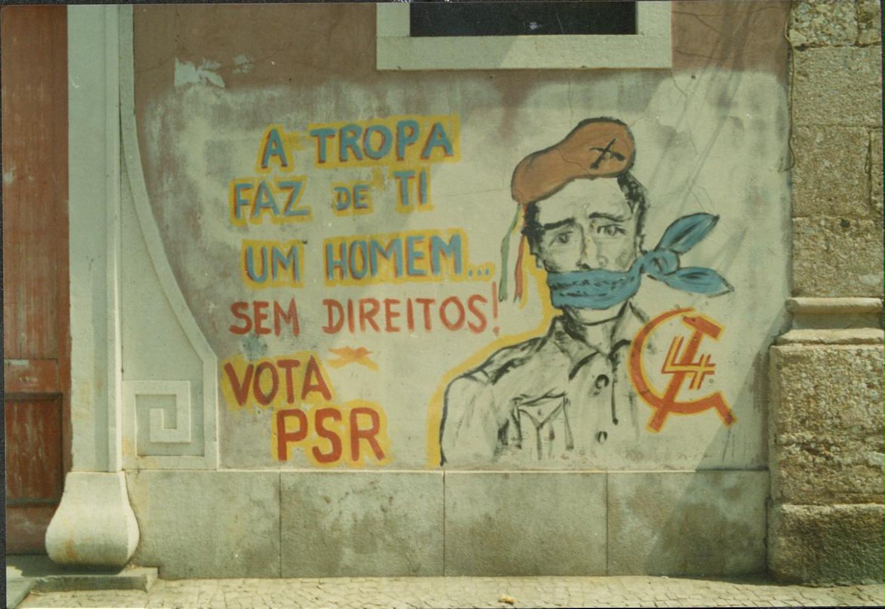 Mural do Partido Socialista Revolucionário (PSR)