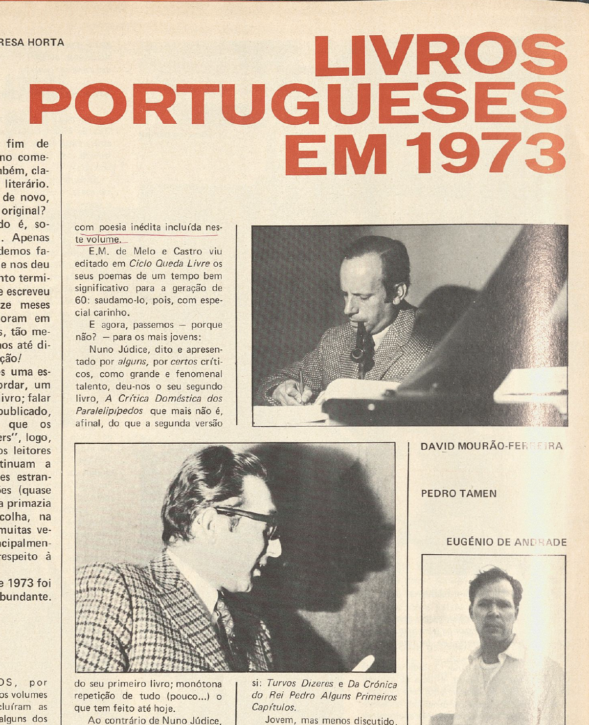 "Livros portugueses em 1973"