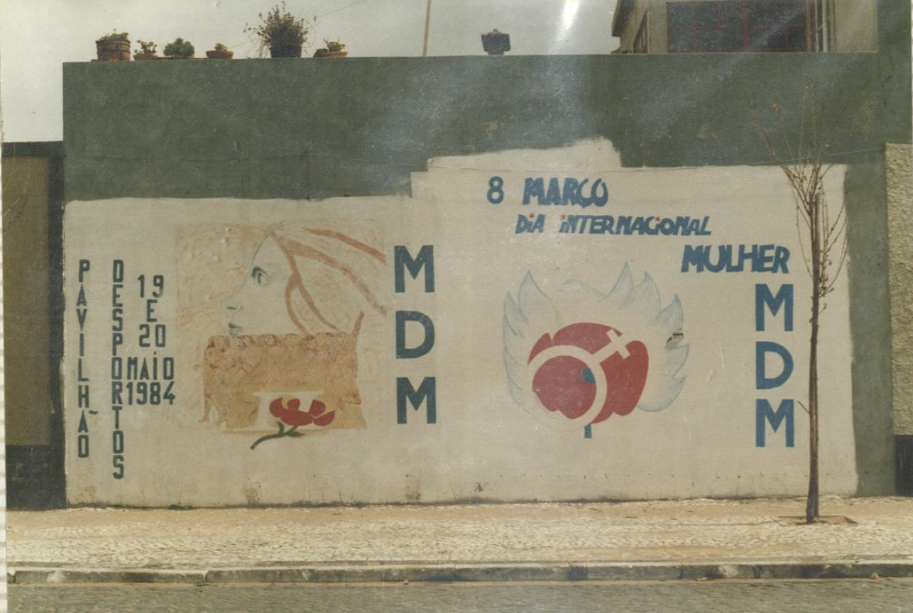 Mural 8 de Março de 1984 no Barreiro
