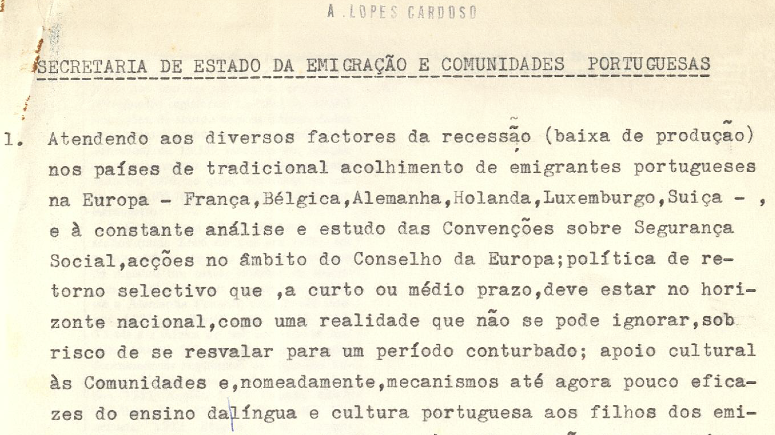 Secretaria de Estado da Emigração e comunidades portuguesas