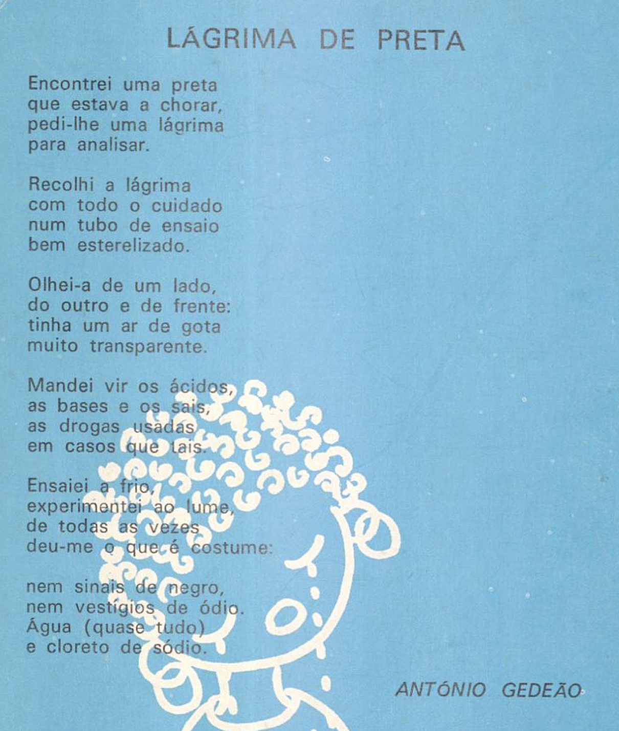 Poema "Lágrima de Preta"