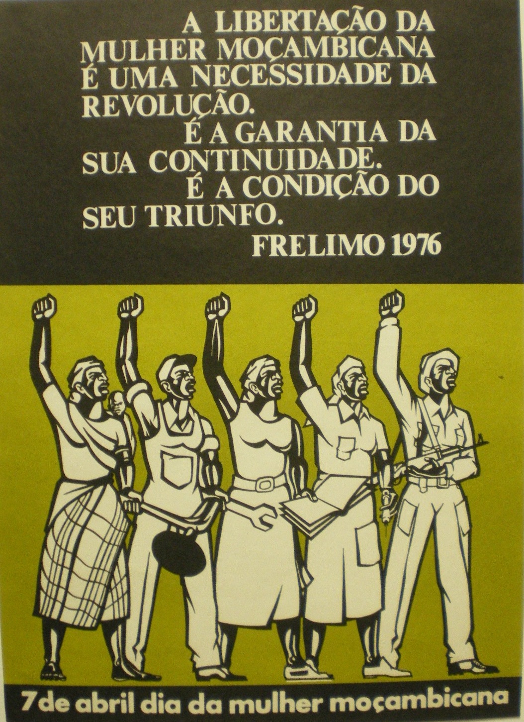 Cartaz da Mulher Moçambicana