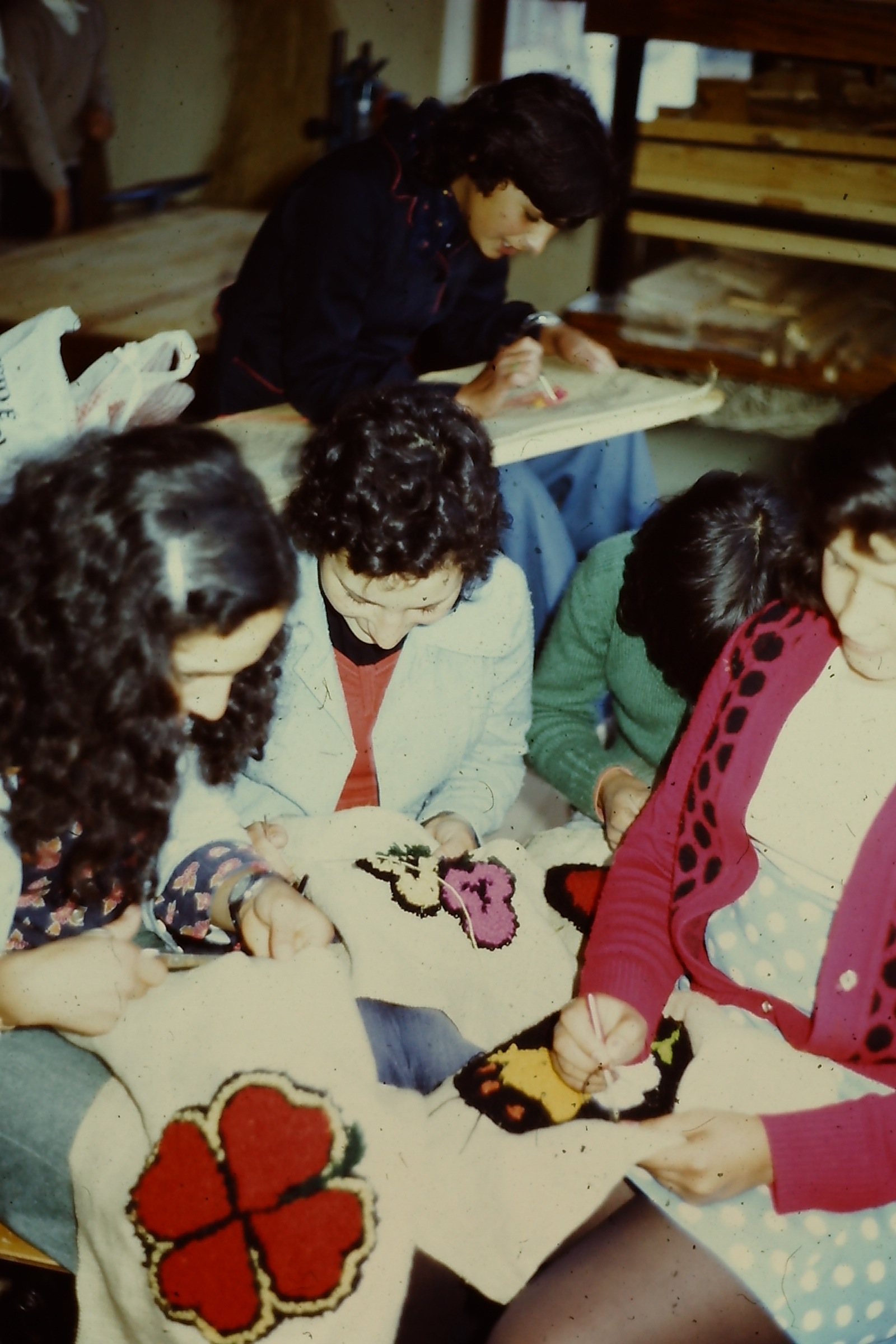 Escola Preparatória José Silvestre Pinheiro – alunos bordando