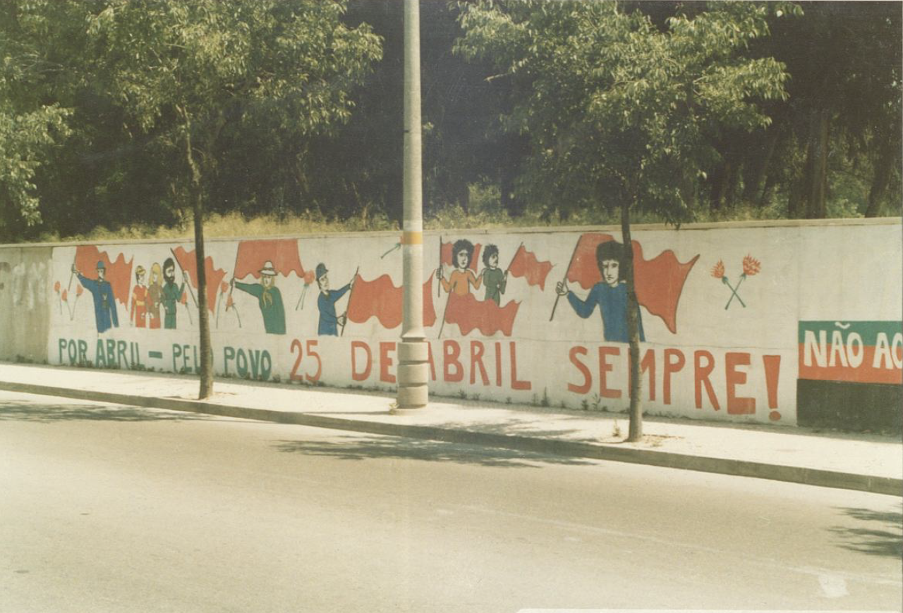 Mural 25 de Abril sempre em Lisboa