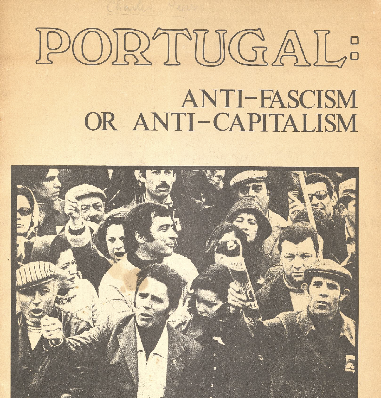 Portugal anti fascism or anti capitalism
