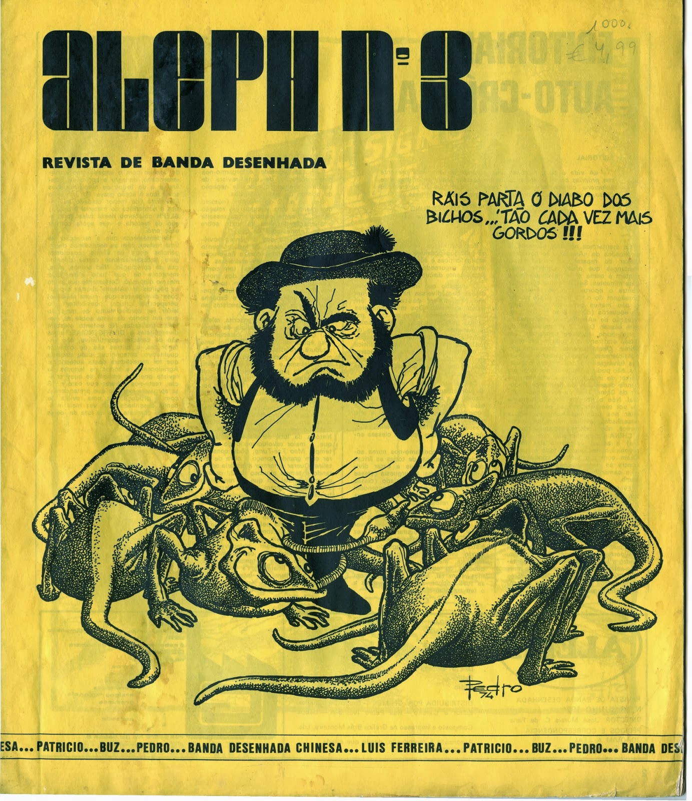 Capa do nº 3 de Aleph