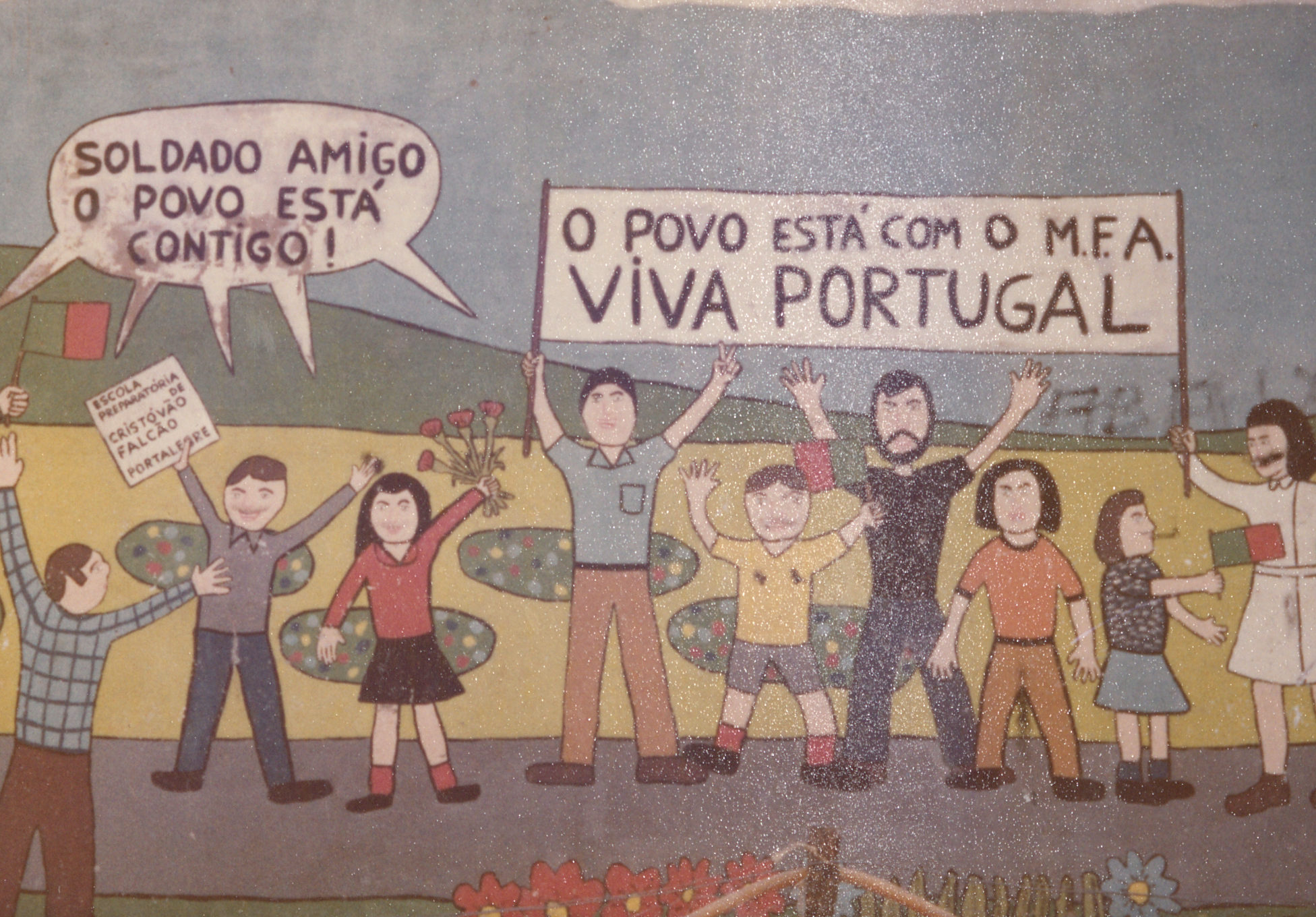 Mural em Portalegre – Aliança Povo/MFA (2)