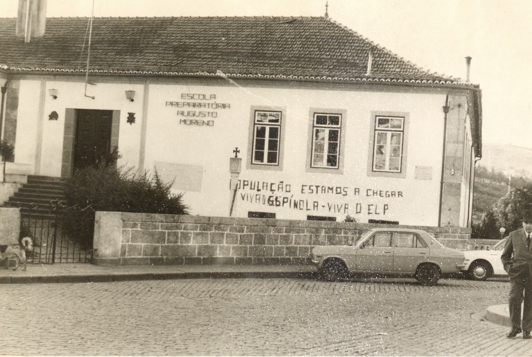 Mural pelo ELP em Bragança