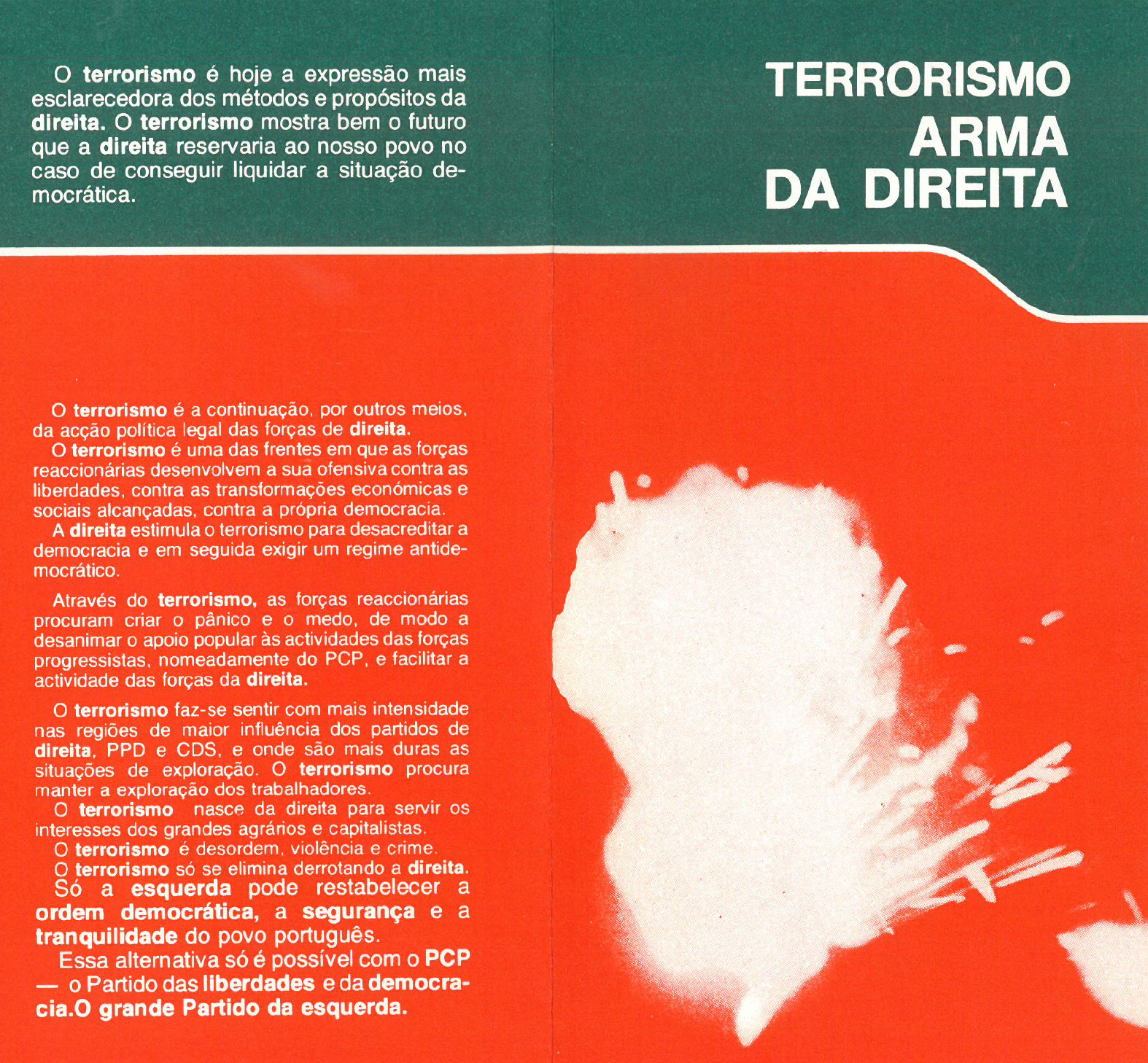 Terrorismo: A arma da direita