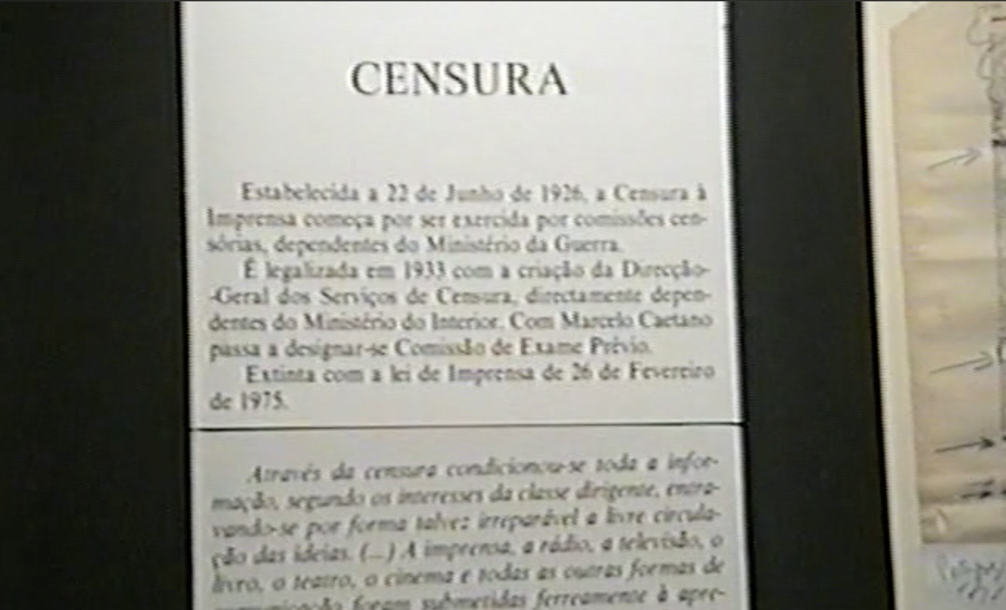 Exposição documental no Porto sobre o 25 de Abril 27 de maio 1992, parte 1