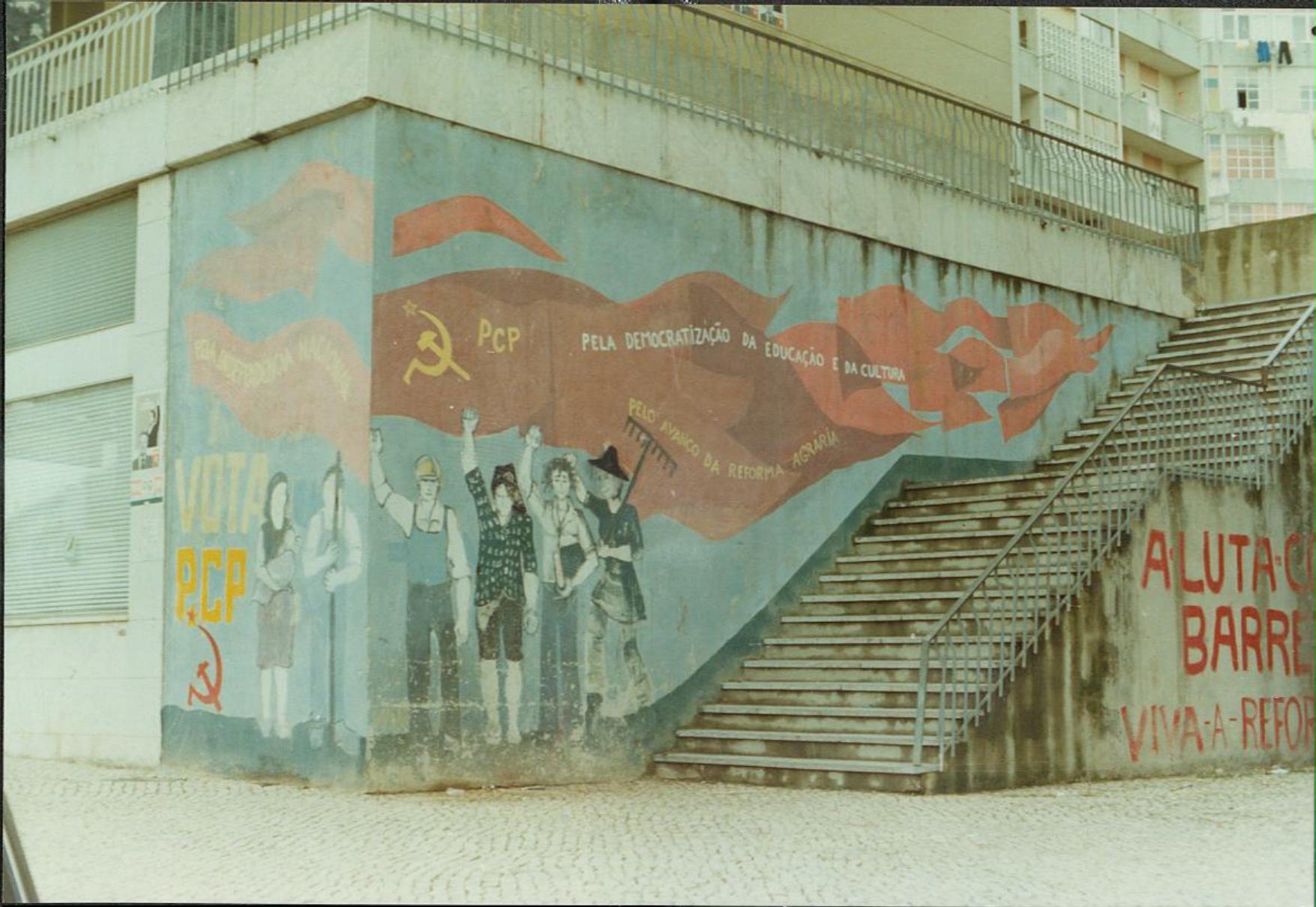 Mural do Partido Comunista Português (PCP)