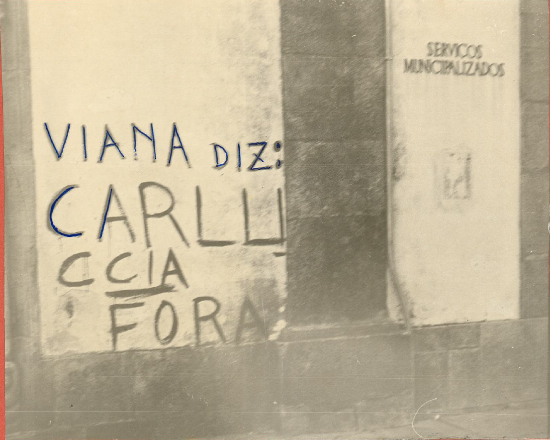 "Viana diz: CarlucCIA fora"